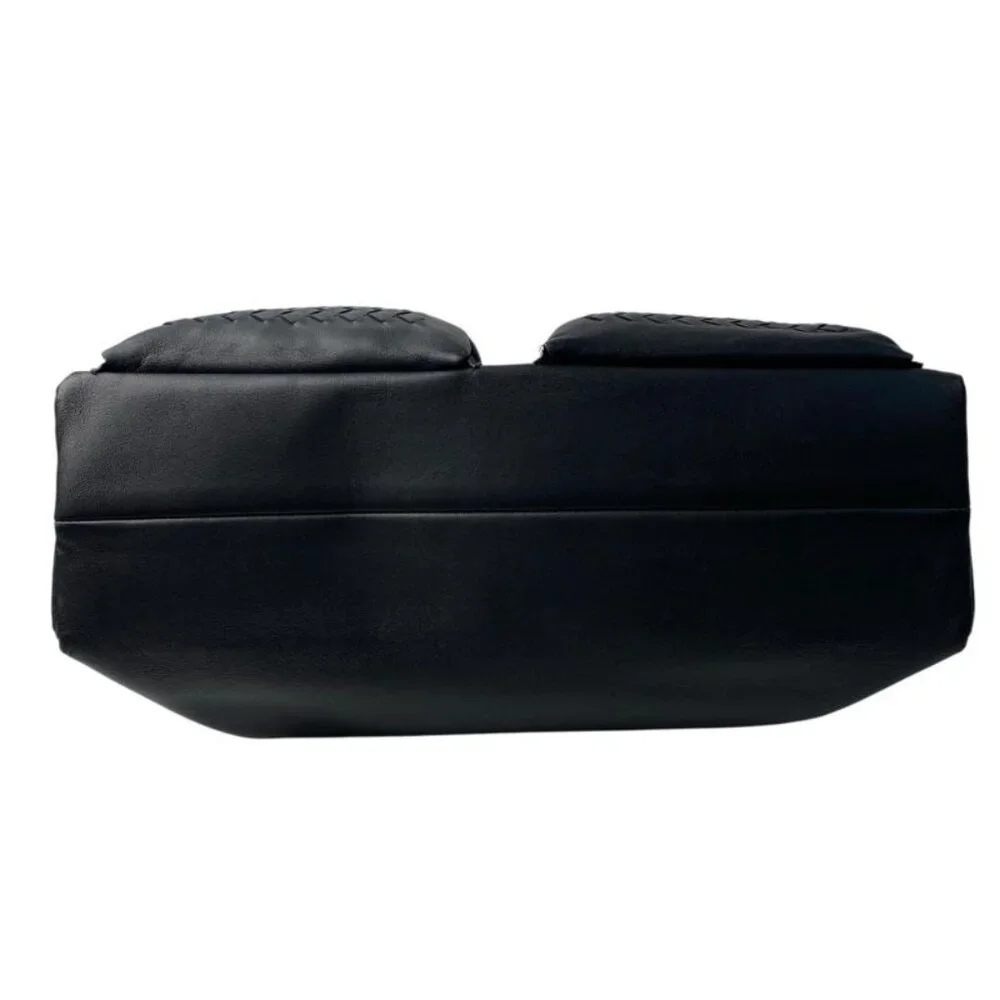 Bottega Veneta Business Briefcase Leather Black